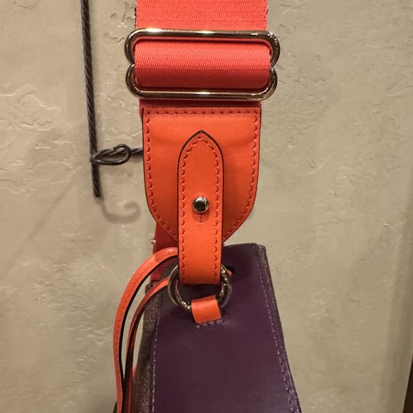 NWOT Etro Round Fluo Paisley Drawstring Bucket Bag - Picture 4 of 12